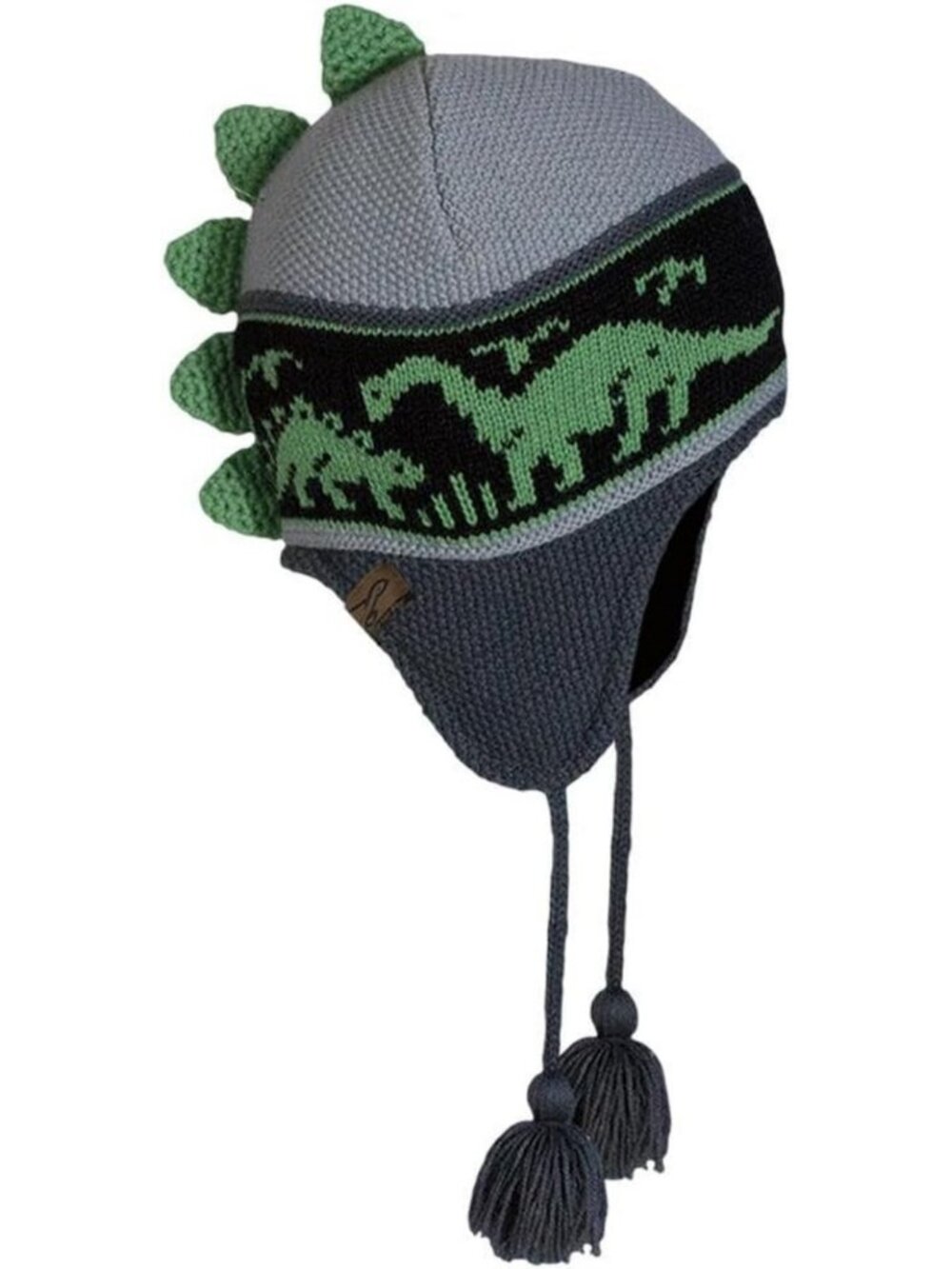 Cozy Dinosaur Earflap Beanie for Kids | Fleece Lined, Cute & Warm Hat
